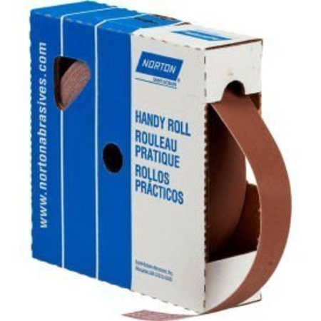 SAINT-GOBAIN ABRASIVES Norton 66261126293 Metalite Cloth Roll 2"W x 50 Yds. Aluminum Oxide P240 Grit 66261126293